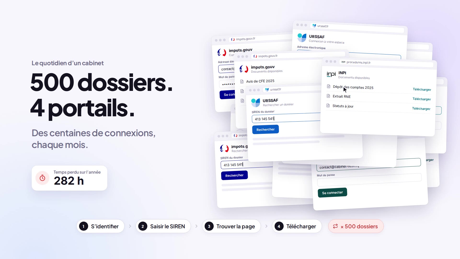Qlow Connect en vidéo, le quotidien d'un cabinet sur 500 dossiers et 4 portails